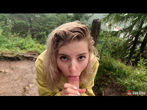❤️ Meisje slikket cum nei in iepenbiere blowjob - Eva Elfi Pornofideo by wy ﹏